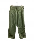 US ARMYユーエスアーミー）の古着「ベイカーパンツ / 13スターボタン」｜グリーン