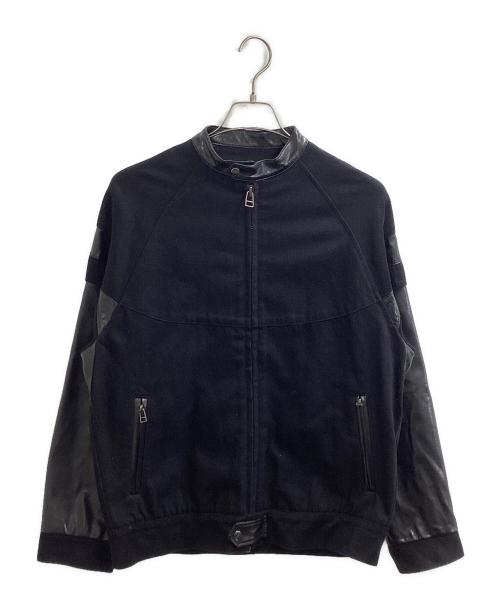 JAPAN DENIM（ジャパンデニム）JAPAN DENIM (ジャパンデニム) HYBRID BLOUSON / ハイブリッド ブルゾン / JD-JK01-23EMR ブラック サイズ:1の古着・服飾アイテム