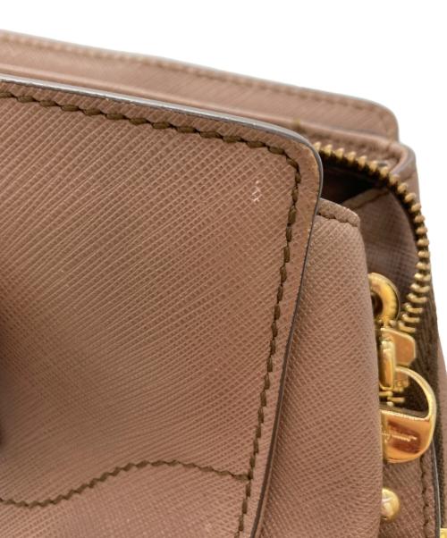 Salvatore Ferragamo（サルヴァトーレ フェラガモ）Salvatore Ferragamo (サルヴァトーレ フェラガモ) ハンドバッグ / GG-21 F317 ブラウンの古着・服飾アイテム