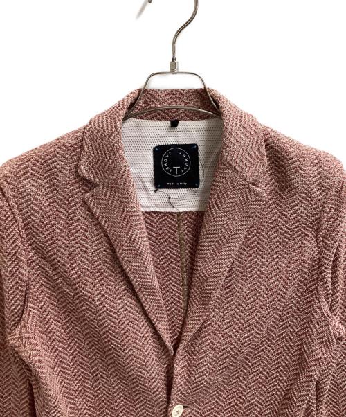 T-JACKET By TONELLO（ティージャケット バイ トネッロ）T-JACKET By TONELLO (ティージャケット バイ トネッロ) テーラードジャケット / 51G419J ピンク サイズ:Mの古着・服飾アイテム