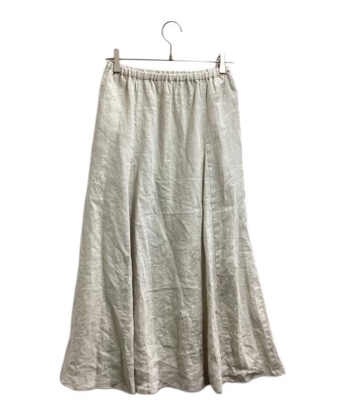 FRAMeWORK（フレームワーク）FRAMeWORK (フレームワーク) LINEN 切り替えスカート / リネン / switching skirt / 25060220767020 アイボリー サイズ:38の古着・服飾アイテム
