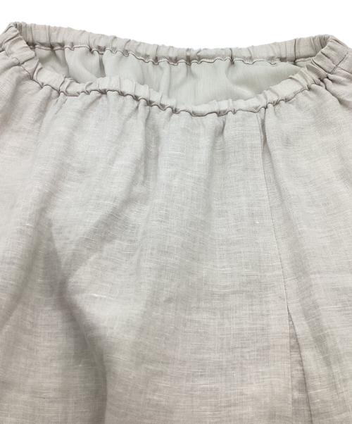 FRAMeWORK（フレームワーク）FRAMeWORK (フレームワーク) LINEN 切り替えスカート / リネン / switching skirt / 25060220767020 アイボリー サイズ:38の古着・服飾アイテム