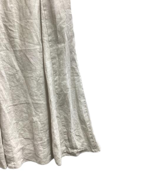 FRAMeWORK（フレームワーク）FRAMeWORK (フレームワーク) LINEN 切り替えスカート / リネン / switching skirt / 25060220767020 アイボリー サイズ:38の古着・服飾アイテム