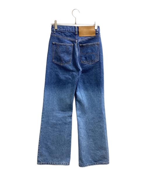 MAISON SPECIAL（メゾンスペシャル）MAISON SPECIAL (メゾンスペシャル) High Waist Gradation Denim Pants / ハイウエストグラデーションデニム / 21221465111 インディゴ サイズ:36の古着・服飾アイテム