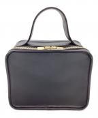 YUKARI OTAユカリオオタ）の古着「LIFESTYLIST Leather Mini Book Bag / ライフスタイルレザーミニブックバッグ」｜ブラック