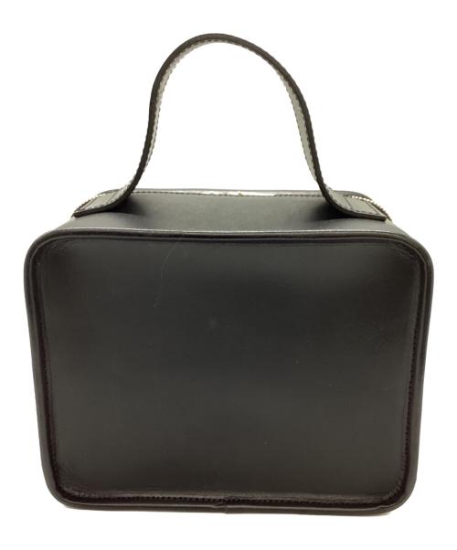 YUKARI OTA（ユカリオオタ）YUKARI OTA (ユカリオオタ) LIFESTYLIST Leather Mini Book Bag / ライフスタイルレザーミニブックバッグ ブラックの古着・服飾アイテム