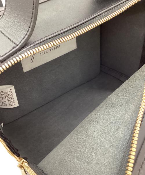 YUKARI OTA（ユカリオオタ）YUKARI OTA (ユカリオオタ) LIFESTYLIST Leather Mini Book Bag / ライフスタイルレザーミニブックバッグ ブラックの古着・服飾アイテム