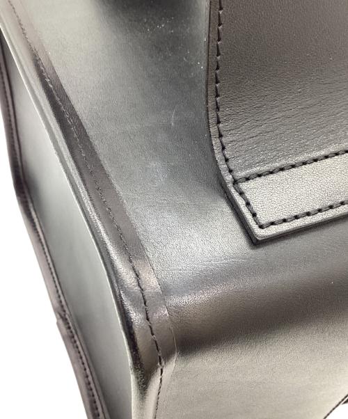 YUKARI OTA（ユカリオオタ）YUKARI OTA (ユカリオオタ) LIFESTYLIST Leather Mini Book Bag / ライフスタイルレザーミニブックバッグ ブラックの古着・服飾アイテム