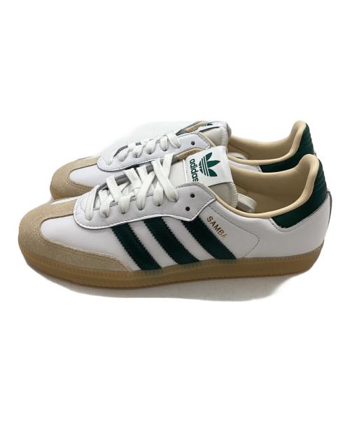 adidas（アディダス）adidas (アディダス) SAMBA OG Foot Wear / サンバOGフットウェア　JS3831 ホワイト×グリーン サイズ:25cmの古着・服飾アイテム