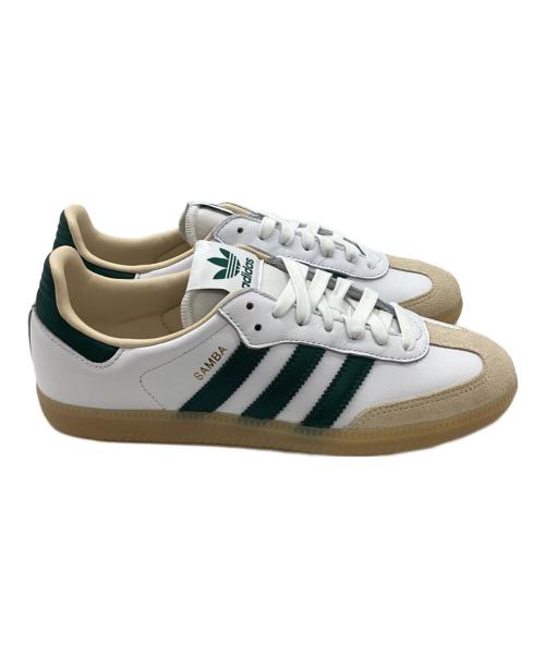 adidas（アディダス）adidas (アディダス) SAMBA OG Foot Wear / サンバOGフットウェア　JS3831 ホワイト×グリーン サイズ:25cmの古着・服飾アイテム