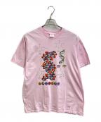 SUPREMEシュプリーム）の古着「DNA TEE / 17AW」｜ピンク