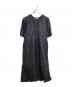 ne quittez pas（ヌキテパ）の古着「Cotton Voile Dot Hemla Dress/コットンボイルドットヘルマドレス/010400CB1」｜ブラック