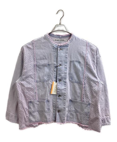 niko and（ニコアンド）niko and (ニコアンド) REMAKE COVERALL / リメイクカバーオール / タグ付 ピンク サイズ:Freeの古着・服飾アイテム