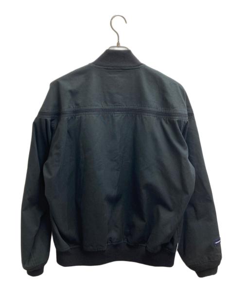 DESCENDANT（ディセンダント）DESCENDANT (ディセンダント) Ron Herman (ロンハーマン) Liner Paisley Bomber Jacket 20SS / ライナーペイズリーボンバージャケット / ダービージャケット ブラック サイズ:2の古着・服飾アイテム