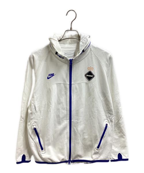 F.C.R.B.（エフシーレアルブリストル）F.C.R.B. (エフシーレアルブリストル) NIKE (ナイキ) Ventilation Hood Top/ベンチレーションフードトップ/396330-100/ 10SS ホワイト サイズ:Lの古着・服飾アイテム