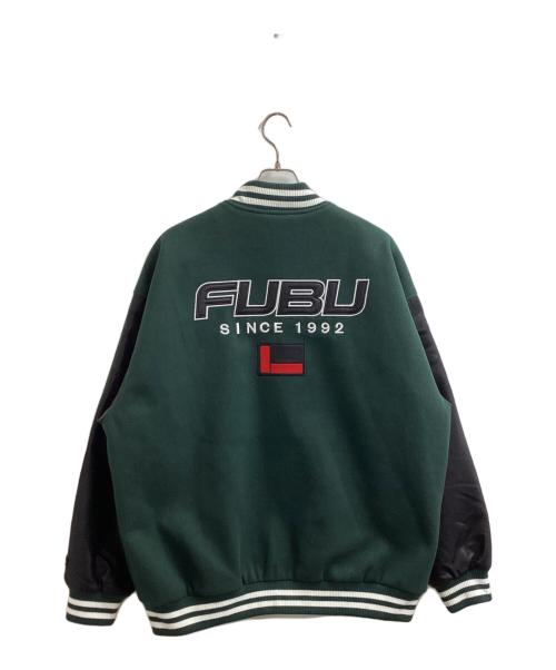 FUBU（フブ）FUBU (フブ) VARSITY JACKET / スタジャン / FAM-32300 グリーン サイズ:XL 未使用品の古着・服飾アイテム