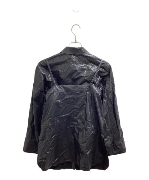 UNITED TOKYO（ユナイテッドトーキョー）UNITED TOKYO (ユナイテッドトーキョー) グロスショート2wayシャツ / 143110003 ブラック サイズ:FREEの古着・服飾アイテム