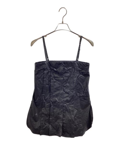 UNITED TOKYO（ユナイテッドトーキョー）UNITED TOKYO (ユナイテッドトーキョー) グロスショート2wayシャツ / 143110003 ブラック サイズ:FREEの古着・服飾アイテム