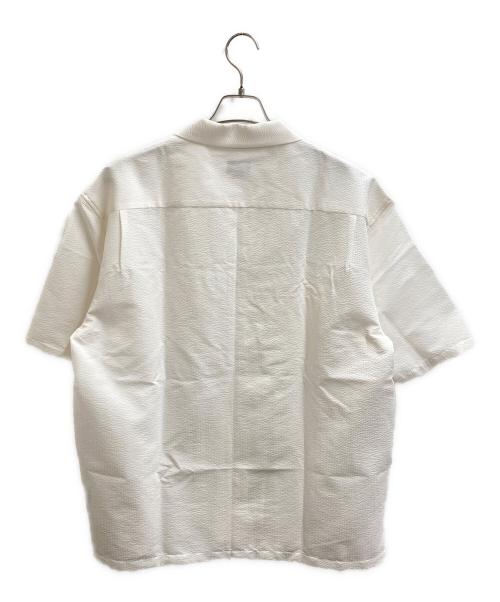 THE NORTH FACE（ザ ノース フェイス）THE NORTH FACE (ザ ノース フェイス) S/S シアサッカーベントメッシュシャツ / NR22360 ホワイト サイズ:Lの古着・服飾アイテム