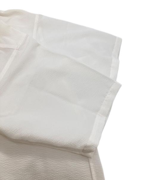 THE NORTH FACE（ザ ノース フェイス）THE NORTH FACE (ザ ノース フェイス) S/S シアサッカーベントメッシュシャツ / NR22360 ホワイト サイズ:Lの古着・服飾アイテム