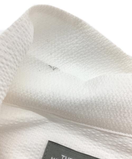 THE NORTH FACE（ザ ノース フェイス）THE NORTH FACE (ザ ノース フェイス) S/S シアサッカーベントメッシュシャツ / NR22360 ホワイト サイズ:Lの古着・服飾アイテム