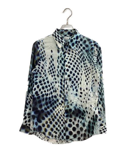 PAUL SMITH（ポールスミス）PAUL SMITH (ポールスミス) レオパードシャツ / PM-CR-89988 ブルー サイズ:Mの古着・服飾アイテム