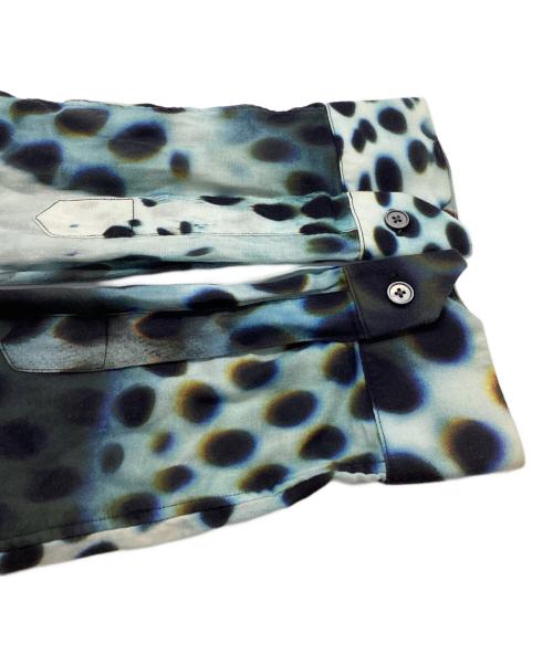 PAUL SMITH（ポールスミス）PAUL SMITH (ポールスミス) レオパードシャツ / PM-CR-89988 ブルー サイズ:Mの古着・服飾アイテム