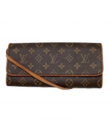 LOUIS VUITTON（ルイ ヴィトン）の古着「ルイ・ヴィトン ポシェット ツインGM ショルダーバッグ ショルダーバッグ バッグ レディース M51852」｜ブラウン