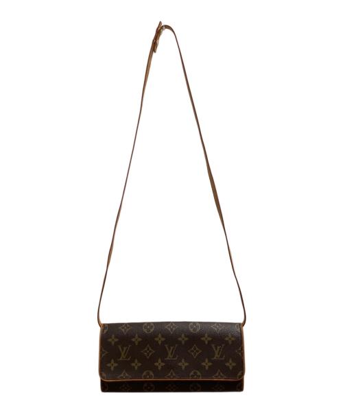 LOUIS VUITTON（ルイ ヴィトン）LOUIS VUITTON (ルイ ヴィトン) ルイ・ヴィトン ポシェット ツインGM ショルダーバッグ ショルダーバッグ バッグ レディース M51852 ブラウン サイズ:GMの古着・服飾アイテム