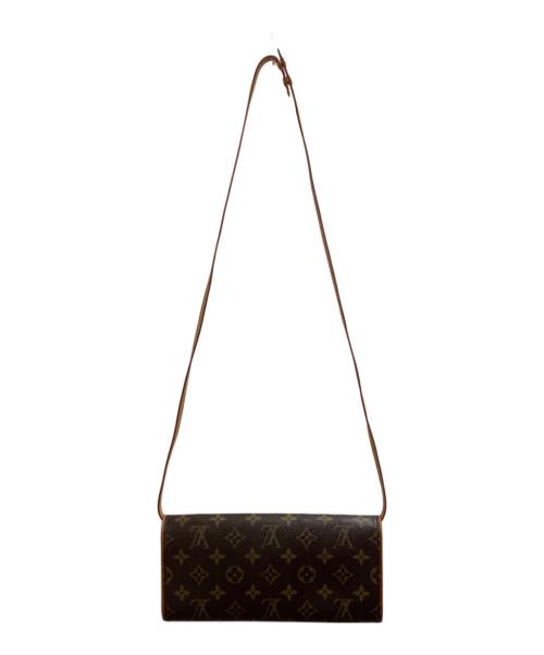 LOUIS VUITTON（ルイ ヴィトン）LOUIS VUITTON (ルイ ヴィトン) ルイ・ヴィトン ポシェット ツインGM ショルダーバッグ ショルダーバッグ バッグ レディース M51852 ブラウン サイズ:GMの古着・服飾アイテム