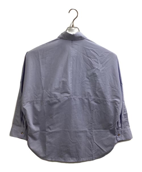 Loungedress（ラウンジドレス）Loungedress (ラウンジドレス) ライトサテンBIGシャツ / LDZ1021204A0002 スカイブルー サイズ:FREEの古着・服飾アイテム