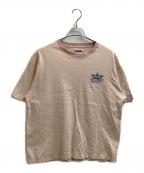 90909090）の古着「King Logo Tee / キングロゴTEE」｜ピンク