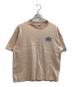9090（9090）の古着「King Logo Tee / キングロゴTEE」｜ピンク