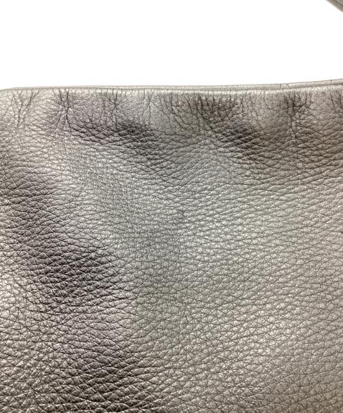 SOLAMONAT（ソラモナ）SOLAMONAT (ソラモナ) TIDE WAY (タイドウェイ) レザーバッグ / leather bag / GARMENT BIG ONEHAND / ガーメンビッグワンハンド ブラックの古着・服飾アイテム