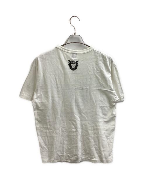 HUMAN MADE（ヒューマンメイド）HUMAN MADE (ヒューマンメイド) ロゴT シャツ ホワイト サイズ:Lの古着・服飾アイテム