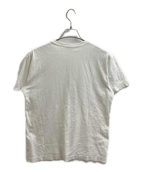PLAY COMME des GARCONS（プレイコムデギャルソン）PLAY COMME des GARCONS (プレイコムデギャルソン) ハートワッペンTシャツ / AZ-T108 / AD2021 ホワイト サイズ:Lの古着・服飾アイテム