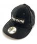 SUPREME（シュプリーム）の古着「Corduroy Box Logo Cap / コーデュロイ ボックスロゴ キャップ 」｜ブラック