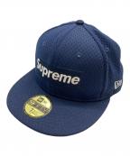 SUPREME×New Eraシュプリーム×ニューエラ）の古着「Mesh Box Logo 18SS / メッシュ ボックスロゴ / キャップ」｜ネイビー