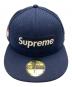 SUPREME (シュプリーム) New Era (ニューエラ) Mesh Box Logo 18SS / メッシュ ボックスロゴ / キャップ ネイビー サイズ:7 1/4 （57.7cm）：7000円