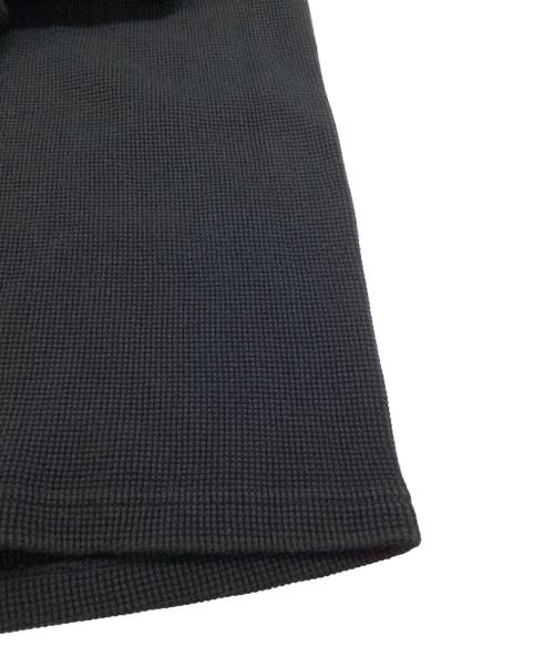 SUPREME（シュプリーム）SUPREME (シュプリーム) HQ Waffle Thermal / HQワッフルサーマル / 19AW ブラック サイズ:Mの古着・服飾アイテム
