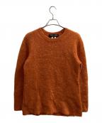 COMME des GARCONS HOMME PLUSコムデギャルソンオムプリュス）の古着「モヘア混ニット / PJ-N005 / AD2022」｜オレンジ