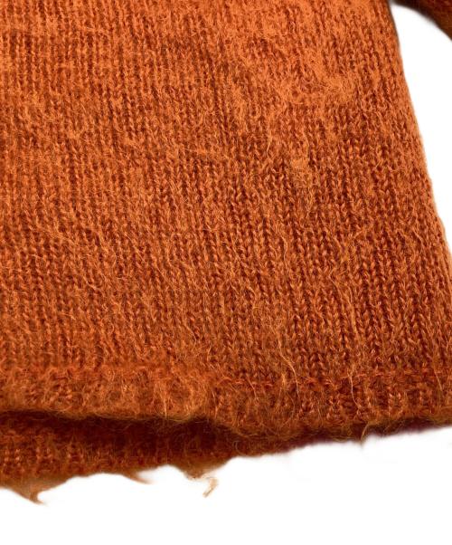COMME des GARCONS HOMME PLUS（コムデギャルソンオムプリュス）COMME des GARCONS HOMME PLUS (コムデギャルソンオムプリュス) モヘア混ニット / PJ-N005 / AD2022 オレンジ サイズ:Sの古着・服飾アイテム