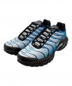 NIKEナイキ）の古着「AIR MAX PLUS METALLIC SILVER-NEPTUNE BLUE / エアマックスプラス / FQ0204-010」｜ブラック×ブルー