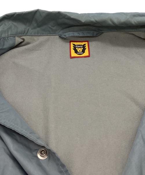HUMAN MADE（ヒューマンメイド）HUMAN MADE (ヒューマンメイド) ナイロンコーチジャケット ブルー サイズ:Lの古着・服飾アイテム
