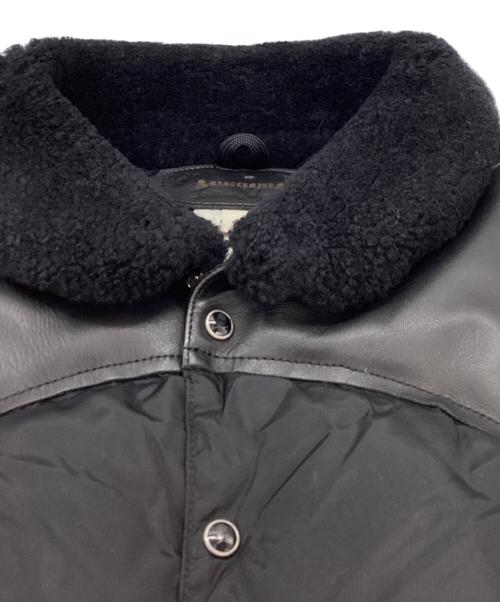 Mastermind JAPAN（マスターマインド ジャパン）Mastermind JAPAN (マスターマインド ジャパン) Rocky Mountain FeatherBed (ロッキーマウンテンフェザーベッド) ダウンベスト / 450-472-91 ブラック サイズ:40の古着・服飾アイテム