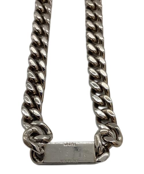 FENDI（フェンディ）FENDI (フェンディ) チェーンネックレス / chain necklace / 7AJ554 / MP4722 シルバーの古着・服飾アイテム