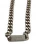 FENDI (フェンディ) チェーンネックレス / chain necklace / 7AJ554 / MP4722 シルバー：27000円
