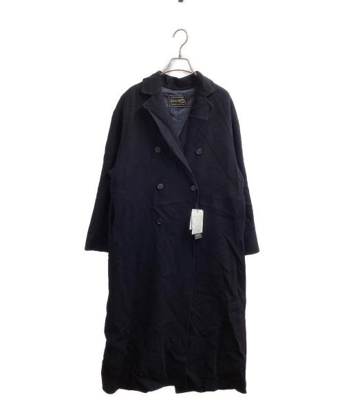 apart by（アパートバイ）apart by (アパートバイ) カシープチェスターコート ネイビー サイズ:Mの古着・服飾アイテム