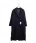 apart by（アパートバイ）の古着「カシープチェスターコート」｜ネイビー
