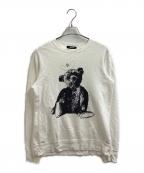 UNDERCOVERアンダーカバー）の古着「SWEAT SCREW BEAR UC TOY / UC1A4891-2」｜ホワイト